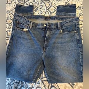 POLO RALPH LAUREN THE TOMPKINS MID RISE SKINNY JEAN WOMEN'S SZ 34 pluse size